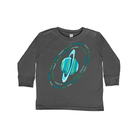 

Inktastic Uranus and Its Named Moons Gift Toddler Boy or Toddler Girl Long Sleeve T-Shirt