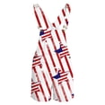 thumbnail image 4 of Kids American Flag Bibs Overalls Boys Girls 4th of July Outfits Adjustable Straps Coveralls Patriotic Romper Jumpsuit, 4 of 5