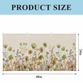 thumbnail image 3 of Sage Green Yellow Spring Floral Fluorescent Light Covers, Watercolor Botanical Summer Flowers Magnetic Light Covers for Ceiling Lights, Fluorescent Ceiling Shade for Classroom Office 4x2Ft x 1PCS, 3 of 8