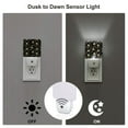 thumbnail image 3 of Fuzoiu Bees Print Dusk to Dawn LED Night Light with Light Sensor, Energy-Efficient Touch-Safe Night Lamp for Home, Office, and Kids' Rooms-EU, 3 of 7
