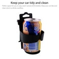 thumbnail image 4 of 2PC 2Pc Car Cup Holder Expander, Universal Truck Beverage Bottle Mount Stand, Clip-On Portable Drink Rack, Black,Car Organizer,Black,, 4 of 7