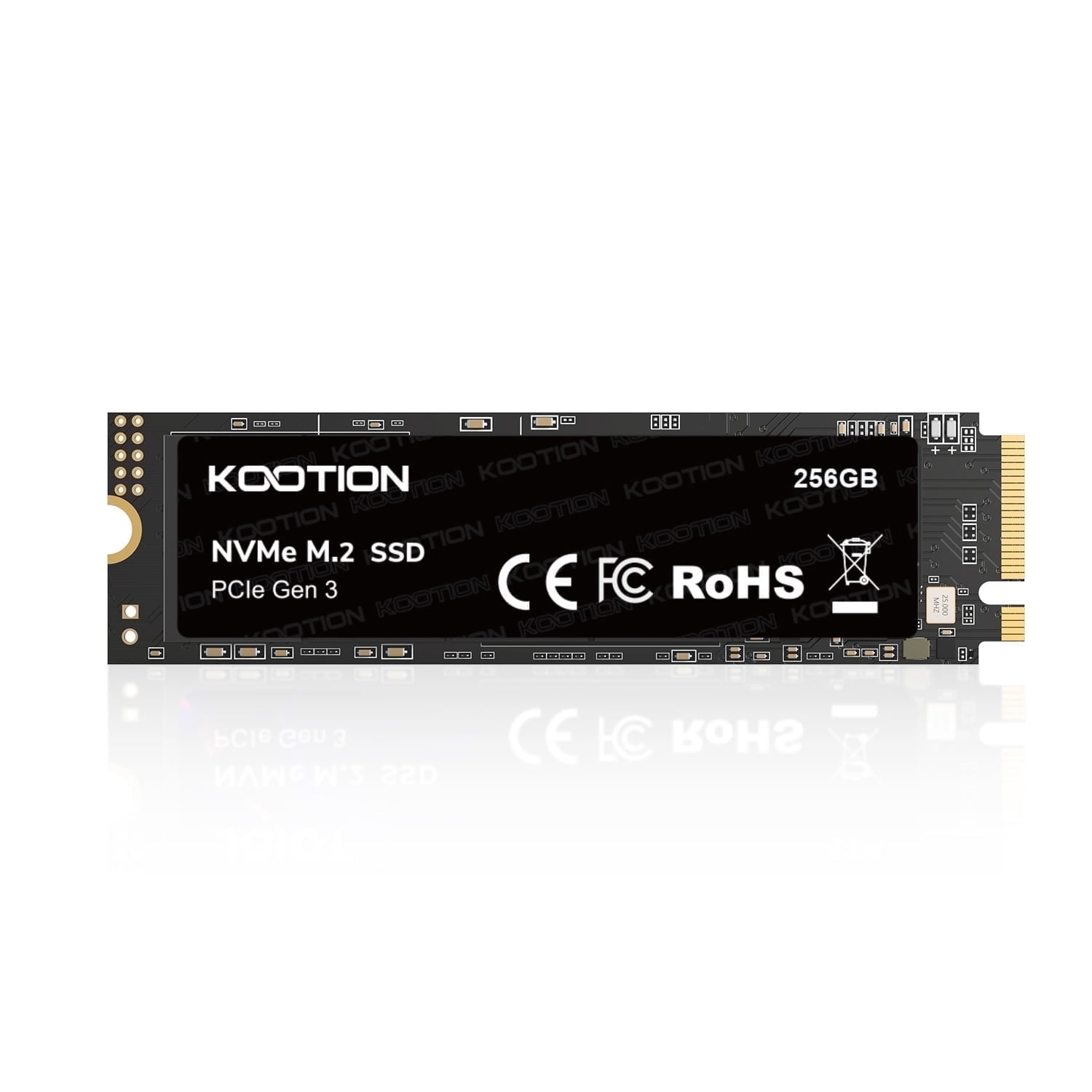 KOOTION 256GB NVMe M.2 Internal Solid State Drive up to 2500MB/s PCle 3.0 TLC NVMe M.2 2280 SSD