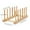 D, variant on Qiangzon Dish Drying Rack Dish Rack Multifunctional Bamboo Dish Drying Rack for Kitchen Counter - Storage Organizer for Plates, Cups, and Utensils