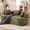 Green, variant on 80" Curved Loveseat for Small Spaces, Grey Curved Couches for Living room, Compression Sofa in a Box with 2 Pillows, Small Couch for Bedroom with Wide Armrest & Memory Foam, No Assembly Required