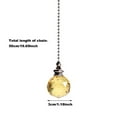 Ceiling Fan Pull Chain Decorative Extension Clear Ball Fan Pulls For