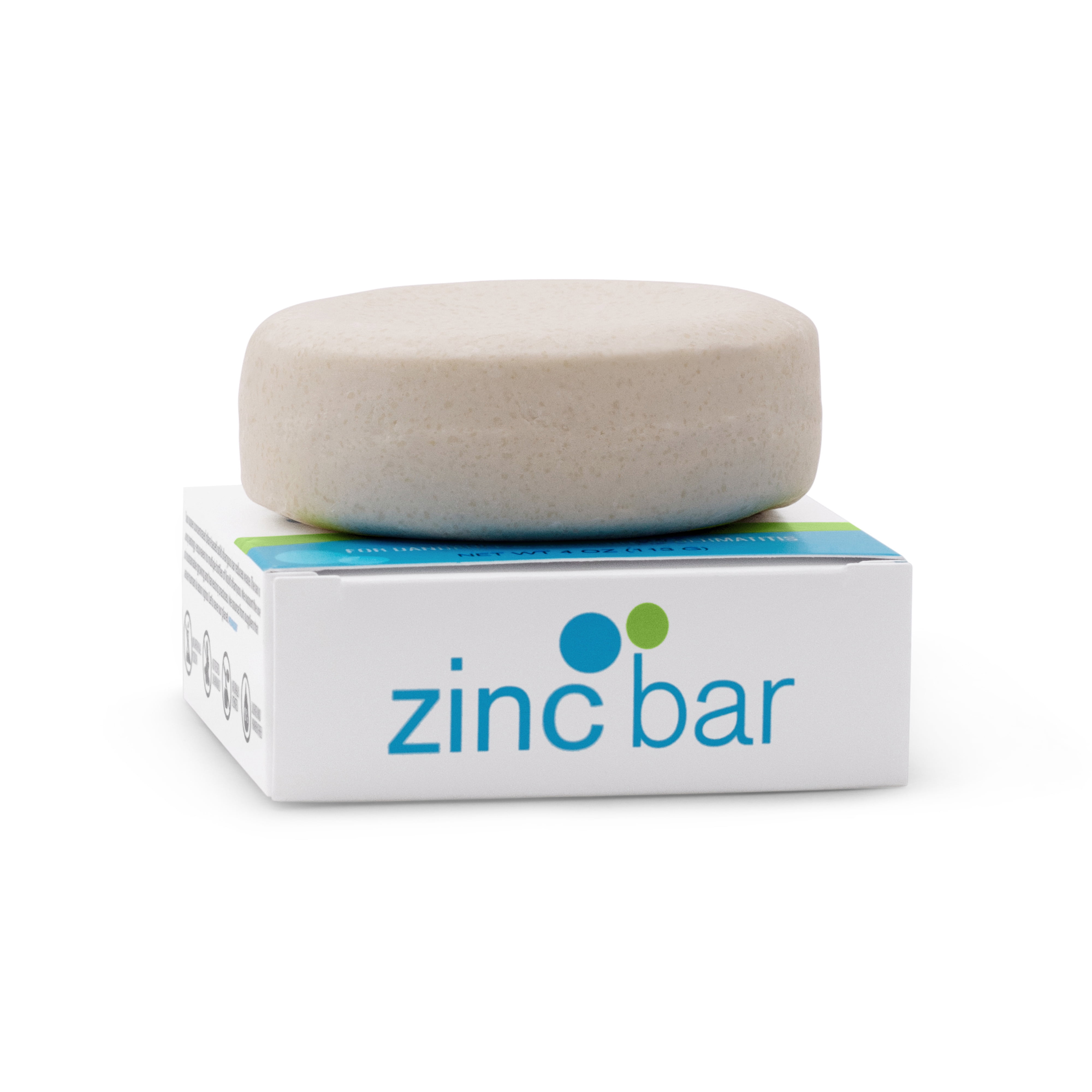 DermaHarmony  2% Pyrithione Zinc Dandruff & Seborrheic Dermatitis Shampoo Bar - Peppermint  (2 Bars)