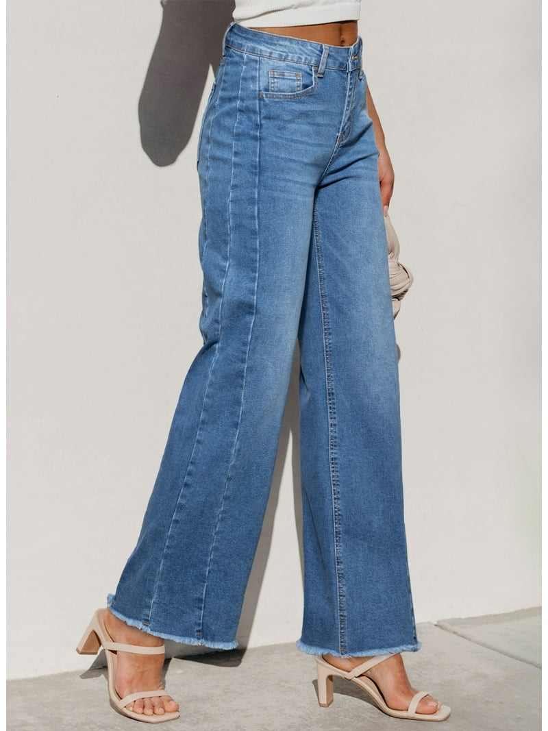 パンツ Wide Stitch Jeans ohotoro wide stitch jeans | OHOTORO