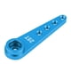 thumbnail image 4 of Brazo servo Sailing de Aleación de aluminio mecanizado CNC 25T para camión RC WPL 1627 azul, 4 of 9