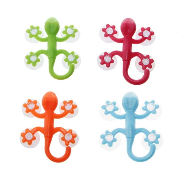 Convenient Wall Mounted Shape Hook Powerful Vacuum Suctions Cup Hook ABS Shower Hook for Kitchen Bathroom