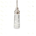 thumbnail image 5 of Adjustable 90cm Silver Glass Pendant Light with Cylindrical Frosted Design, Pull Cord Switch & Durable Construction - Versatile Lighting Accessory for Modern Interior Decor, 5 of 5