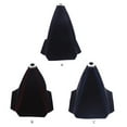 thumbnail image 1 of Universal Gear Shift Boot Universal Handbrake Shell Simple Operation Suede Manual Stick Shifter Knobs Cover Shift Lever Ball Dust-proof Handbrake Handle Blue Line, 1 of 7