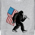 thumbnail image 3 of Instant Message - Sasquatch USA - Men's Crew Neck Fleece Pullover, 3 of 6