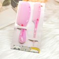 thumbnail image 1 of Peine para el cabello pequeño y lindo, juego de mini peine para el cabello de 2 piezas, peine de cola de rata de dientes finos, peine de peluquería de plástico antiestático portátil, regalo para mojad, 1 of 5