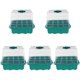 thumbnail image 1 of 5 Bandejas De Inicio De Semillas, Kit De Inicio De Semillas Ajustable De Humedad De 12 Celdas Con Tapas Elevadas Y Bandejas De Cultivo De Invernadero De Base Mini Propagador Para El Inicio Del Crecim Muyoka Hogar, 1 of 7