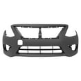 thumbnail image 4 of Suitable for Primered Front Bumper Cover Fascia for 2015-2019 Nissan Versa - Replacement Part NI1000299, 4 of 9