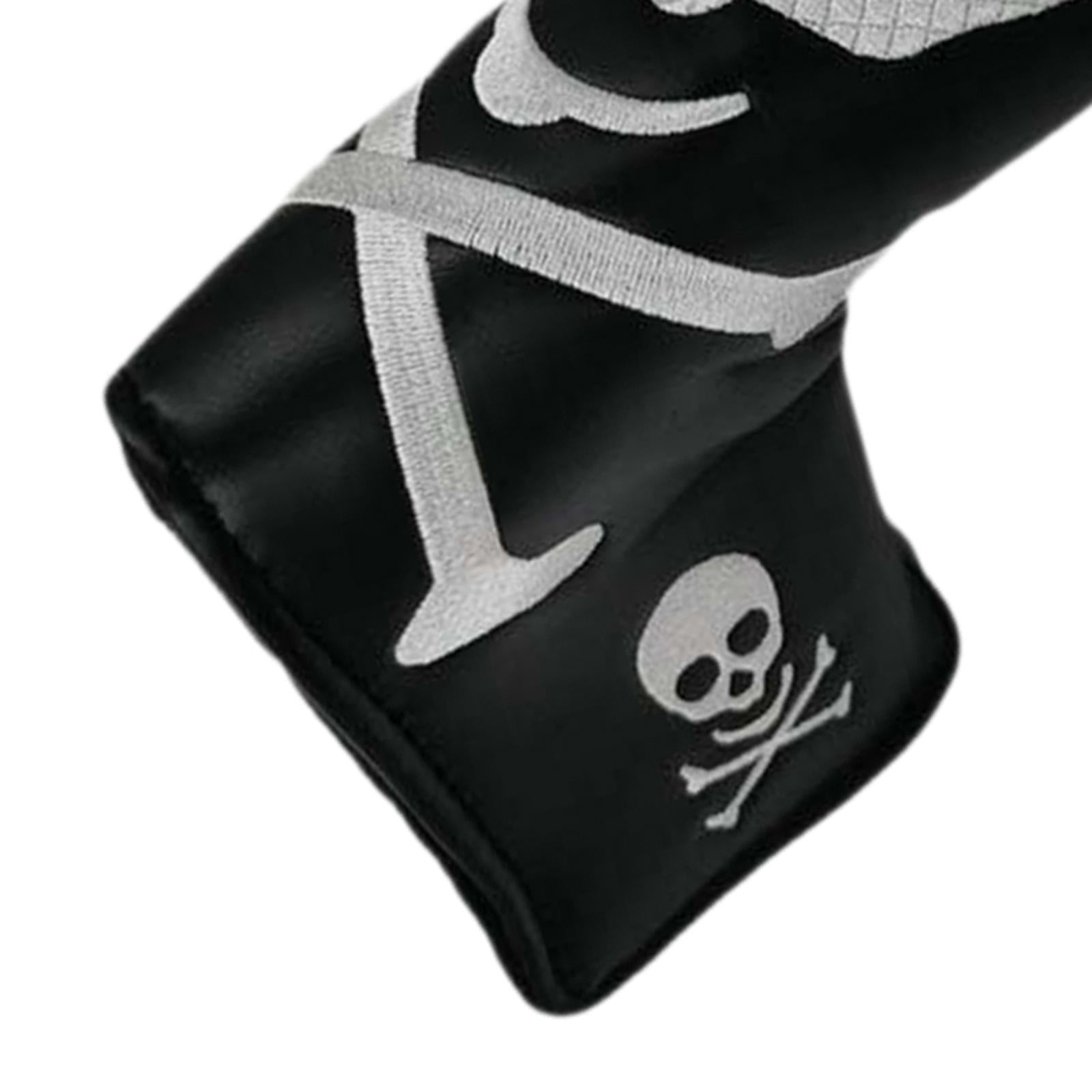 harayaa 2-4pack Golf Head Cover Closure Blade Putter Unisex Mallet Headcover Protector 4 Pcs