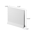 thumbnail image 7 of Yamazaki Home Placemat Stand, White, Steel, Floating Design, 7 of 7