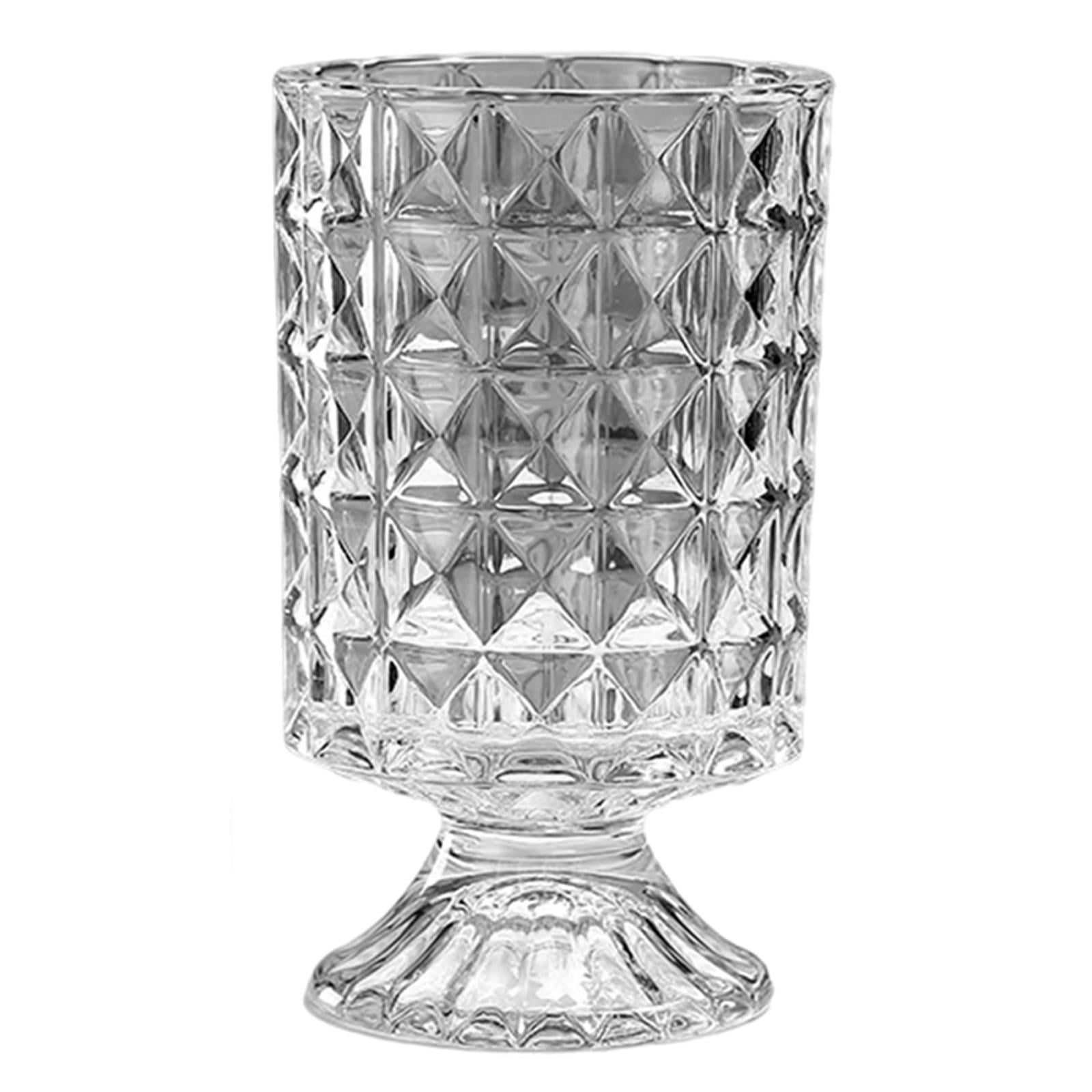 6-Pack 4-inch Glass Vase Candle Holder Wedding Centerpiece Square Cube 4x4x4 Lot 
