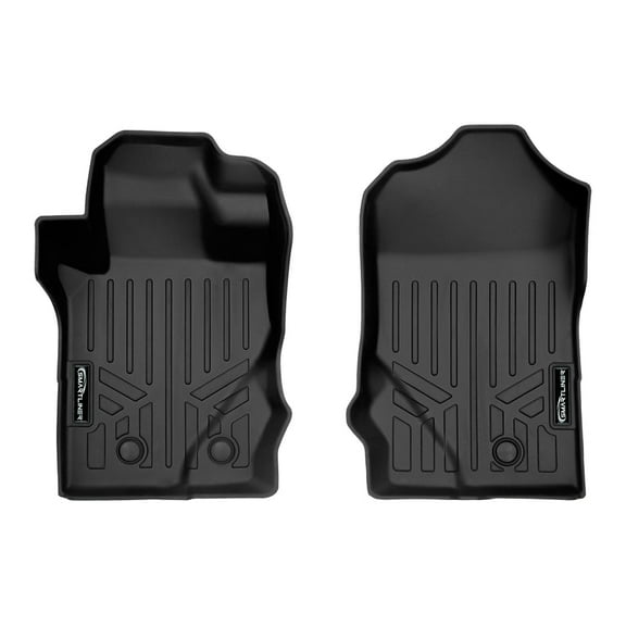 SMARTLINER All Weather Custom Fit 1st Row Floor Mat Liner Set Compatible With 2021-2023 Ford Bronco