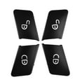 thumbnail image 3 of Bgsha Car Door Lock Unlock Switch Button Cover Trim for Mercedes Benz Class W204 W212, 3 of 9