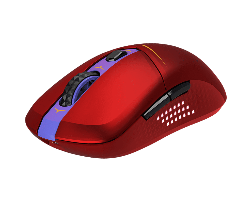 MSI VERSA W MLG EDITION RED Wireless/Wired Rechargeable GAMING Mouse with MLG RGB LED