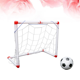 thumbnail image 2 of Mini portería de fútbol con red de juguete, puerta de fútbol, puerta plegable, juguetes deportivos de interior para niños, 2 of 5