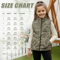 thumbnail image 7 of Garronmavis Green Camo Kids Vest Size 4T Versatile Boys Outerwear Vests Stylish Sleevless Fall Winter Warm Outerwear With Pockets Fashion Warm Lightweight Winter Coat with Pocket, 7 of 7