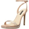 NINE WEST Womens Zadien2 Heeled Sandal 8 Light Pink