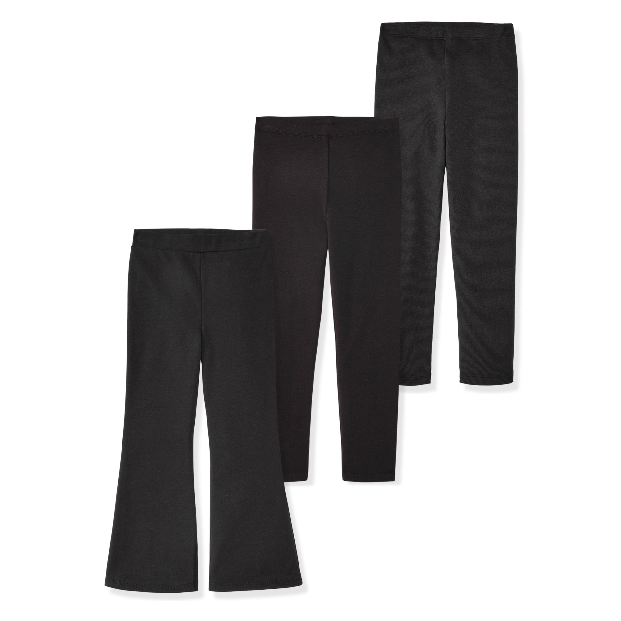 Garanimals Newborn, Baby & Toddler Girl Cotton Pull-on Leggings, Sizes 0M–6T, Single & 3-pack