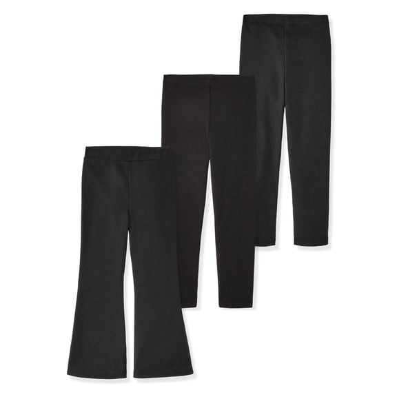 Garanimals Newborn, Baby & Toddler Girl Cotton Pull-on Leggings, Sizes 0M–6T, Single & 3-pack