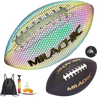 : HW HOLOWIN Luminous Light Up Football for Night Games &  Training, Glowing in The Dark, Great American Football Toy Gifts for Boys,  Kids, Men (Beige, Official (Size 9)) : Sports