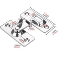 thumbnail image 5 of EcoNesxp Door Hasp Lock 1 pc, 5 of 5