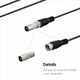 thumbnail image 5 of 2X Antena de TV de 25DB, Antena Interior Digital HD de Alcance de 1500 Millas Compatible con Antena HDTV para Interiores de Televisores 4K 1080P y Anteriores, 5 of 5