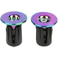thumbnail image 2 of 1Pair Bike Handlebar Grips Ends Plugs, Screw Bike Bar Ends Plug, Wide Use Convenient and Practical Cycling Accessory, 2 of 8