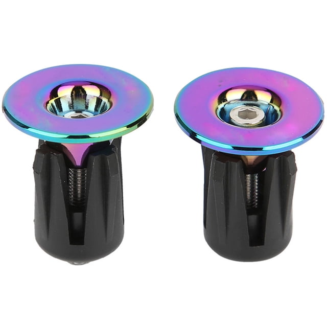 Tapón Para Extremos De Manillar De Bicicleta, Duradero Y Práctico, 1 Par De Tapones Para Extremos De Manillar De Bicicleta, Ligero Y Portátil Para Ciclistas, Accesorios Para