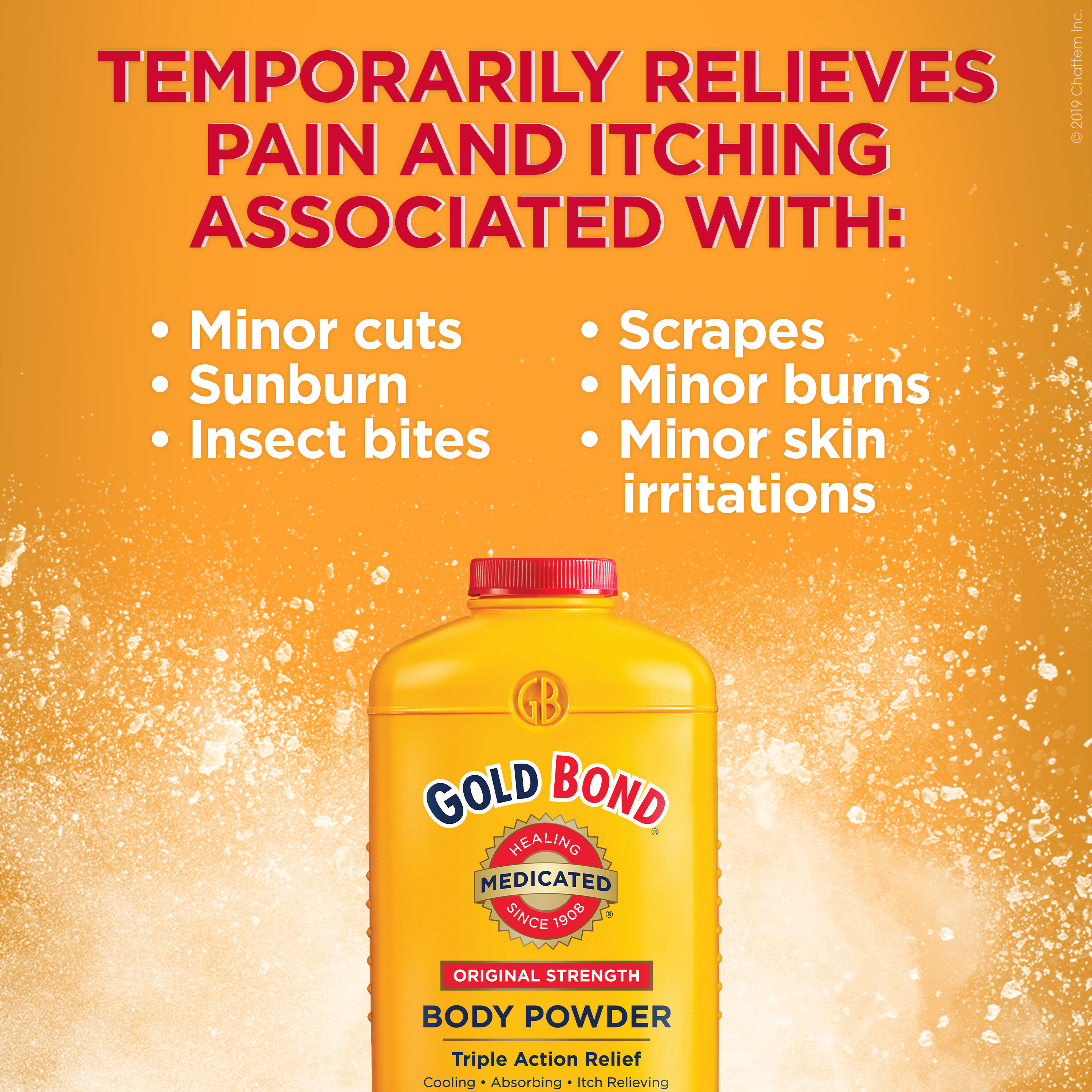 gold bond baby powder walmart