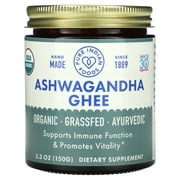 Pure Indian Foods Ashwagandha Ghee, 5.3 oz (150 g)