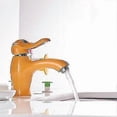 thumbnail image 2 of Elephant Faucet Pure Copper Children Color Ceramic Elephant Faucet Banmo, 2 of 4