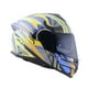thumbnail image 2 of Casco Para Moto Edge Abatible Amarillo / Azul Doble Certificación L, 2 of 5