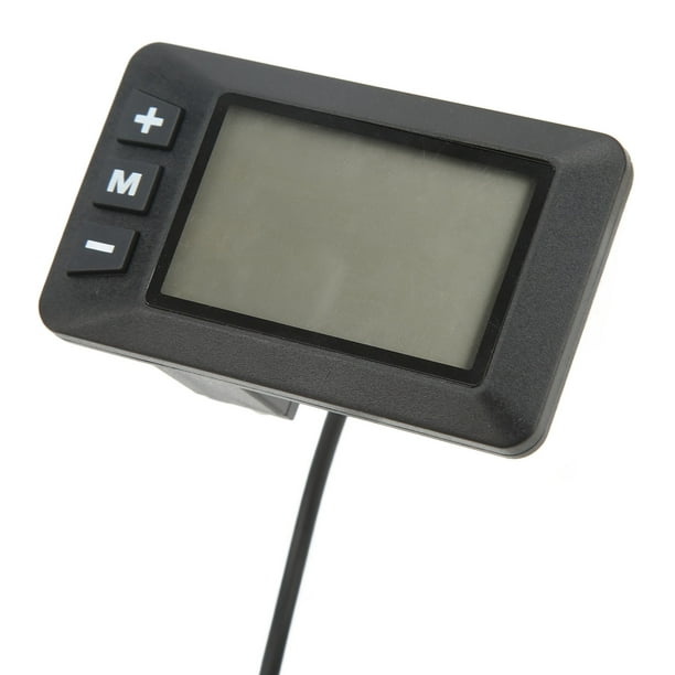 Écran LCD Pour Vélo électrique – 6 Broches étanche, Support 22,2 Mm, Avec Interface Phare