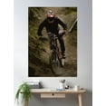 thumbnail image 2 of My Therapy: Mountain Bike Poster Wall Art, Modern Wall Decor, 8x12 UNFRAMED, 2 of 3