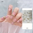 thumbnail image 1 of opvise 20Pcs Nail Decorations Shape Rust-proof Alloy All-Purpose 3D Nail Charms DIY Manicures Designs Beauty Supplies, 1 of 8