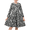 Gray Pearl, variant on Girls Dress Tweed Houndstooth Pearl Button Knit Contrast Long Sleeve Chic Formal Elegant 10 Years