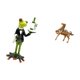 thumbnail image 5 of Estatua de rana y caballo, escultura de animal, figura decorativa creativa, adorno de mesa para chimenea, entrada, estante, regalo de cumpleaños, caba, 5 of 8