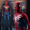 thumbnail image 1 of Ensemble de Costume de Super-Héros Spiderman Iron Miles Venom Incroyable Spiderman Fête Halloween Noël Cosplay Justaucorps, 1 of 9