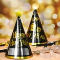 thumbnail image 4 of Tumao New Years Eve Decorations 2026 Party Accessories, New Year Party Hats, Headbands, Bead Necklace, Balloon, Partyy Blowouts for Black Gold New Years Eve Decorations 2026, NYE Decorations, 4 of 9