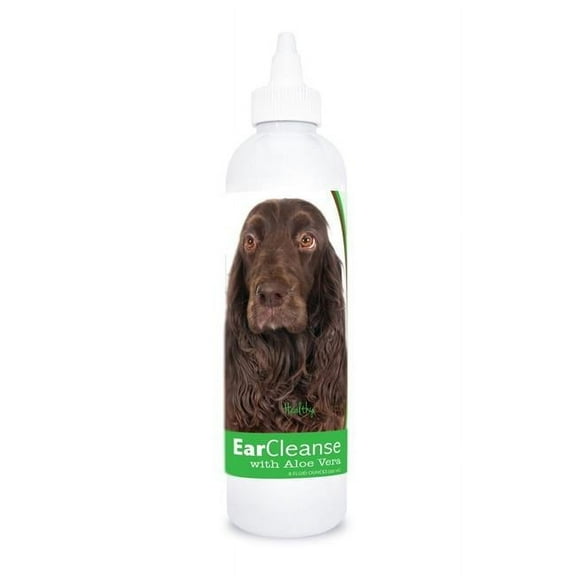 Healthy Breeds 840235197546 8 oz Field Spaniel Ear Cleanse with Aloe Vera Cucumber Melon