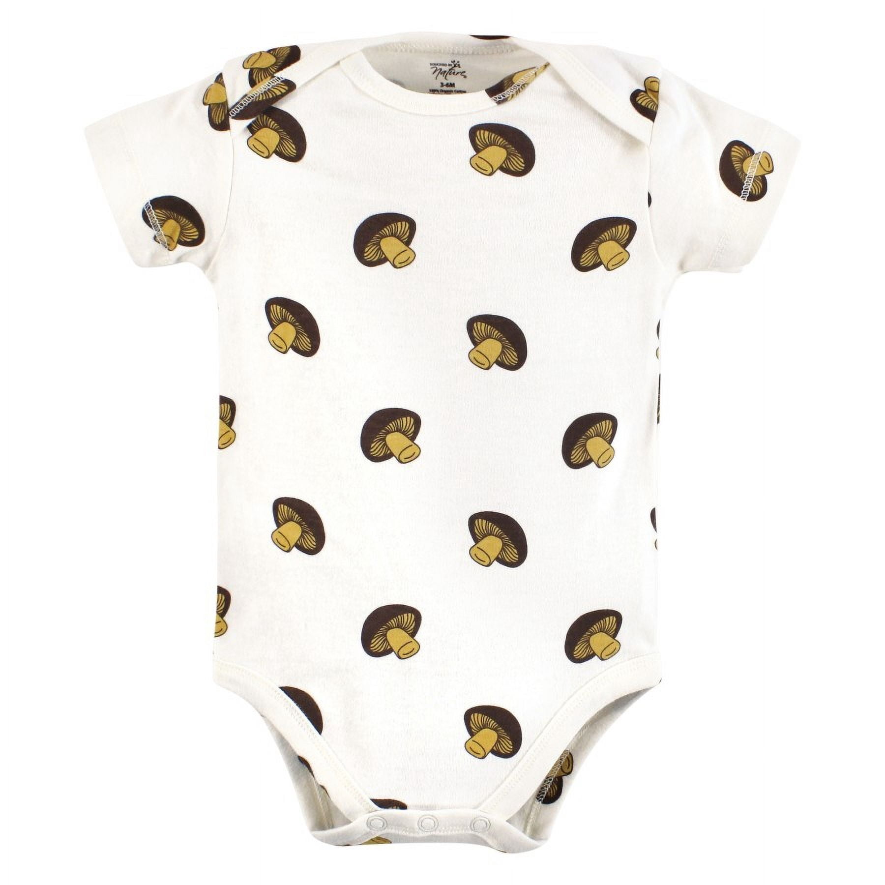 Touched by Nature Organic Cotton Bodysuits, Fruits And Veggies, Preemie
