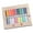 color, variant on 2. 40s/3 Cotton Thread Assortment 20 Vibrant Spools with Wood Bobbins, Fade-Resistant for Tailoring