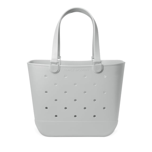 Bolso de playa moderno y sencillo Tote de goma